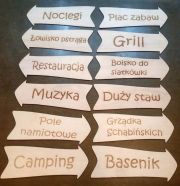tabliczka informacyjna (sklejka)